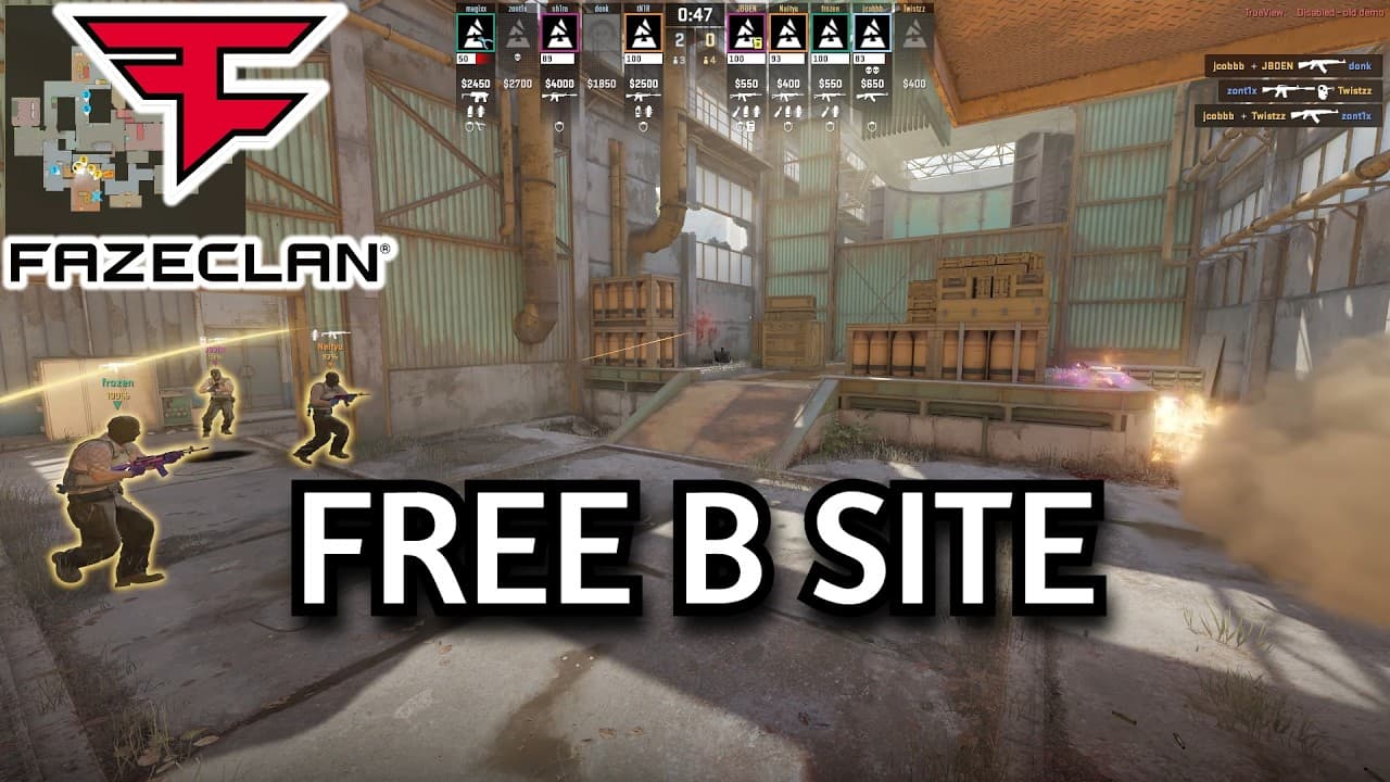 FaZe Cache Mid to B Split