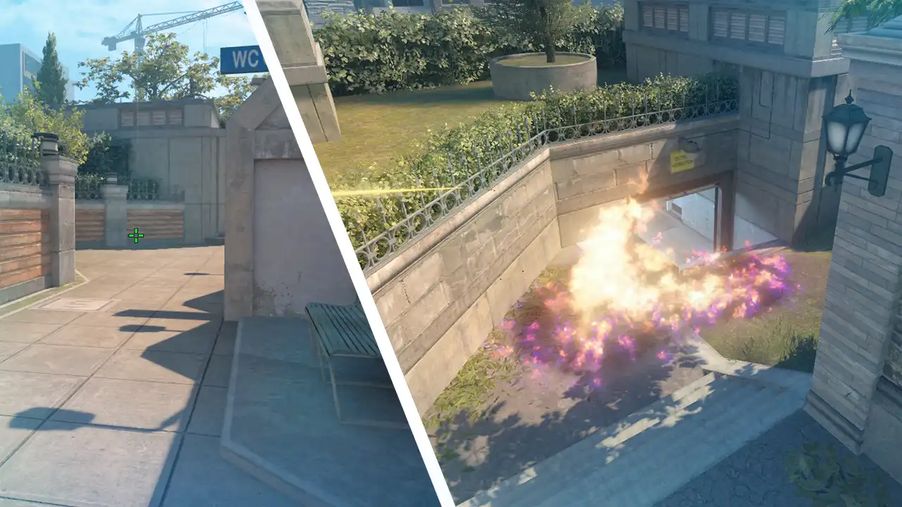 Easy T-Stair Molotov from Bench