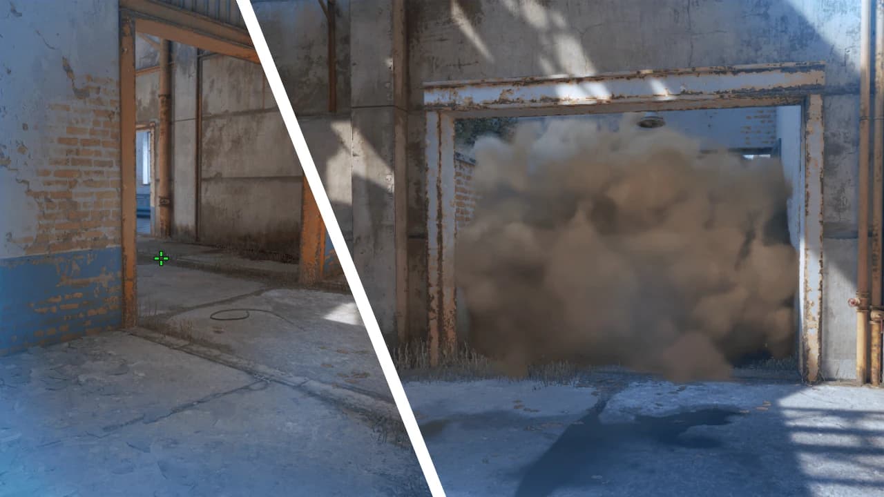 Tree Smoke from B Main