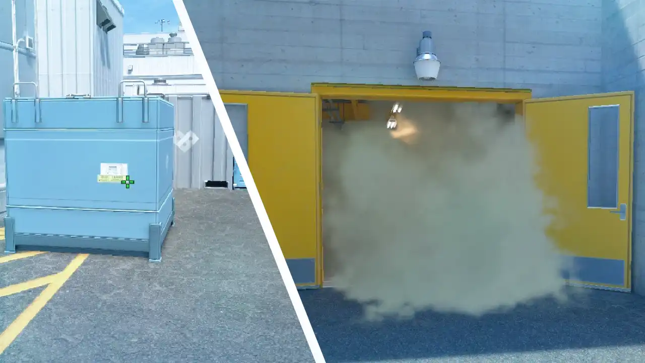 Main Smoke from Outside