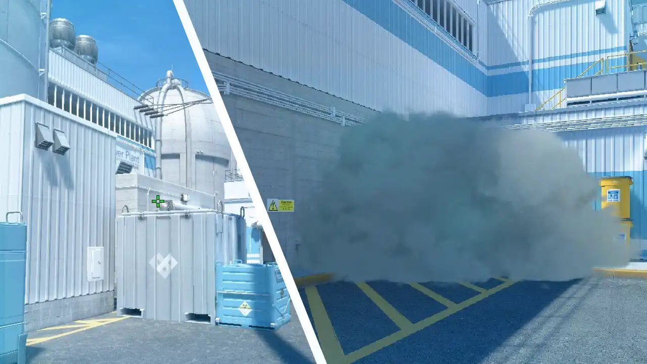 Lockers Smoke from Outside