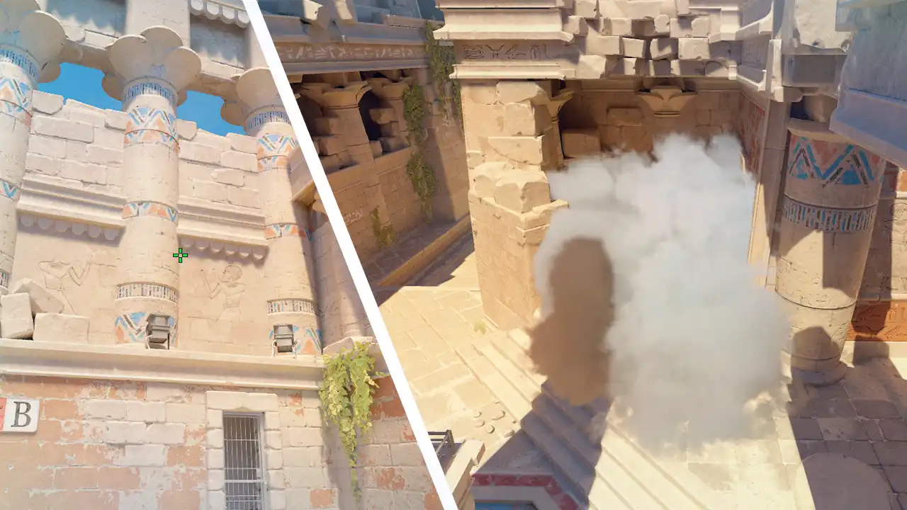 Temple Smoke from B-Main