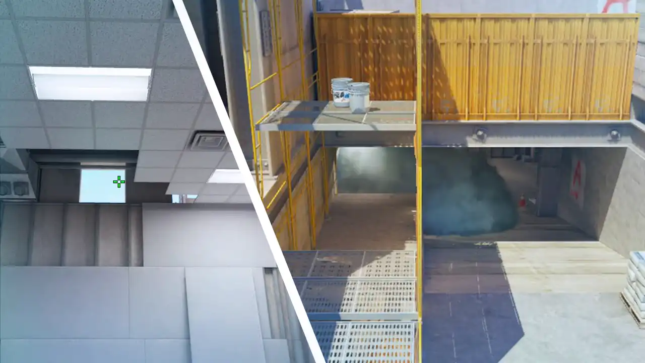Yellow Smoke from Elevator