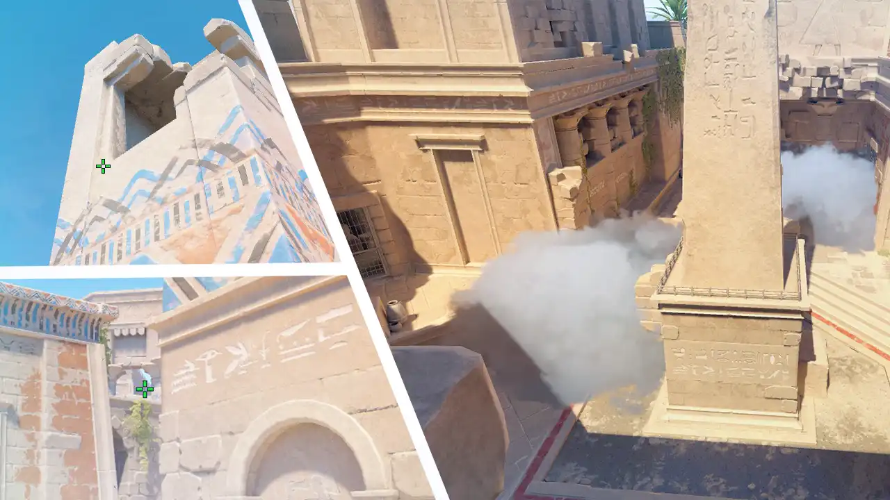 CT + Temple Smoke from Spawn