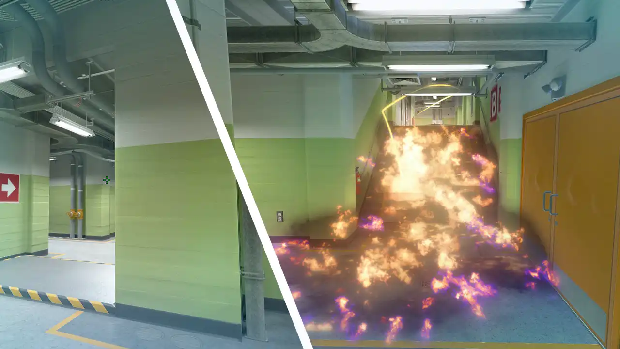 Stair Molotov from Tunnels