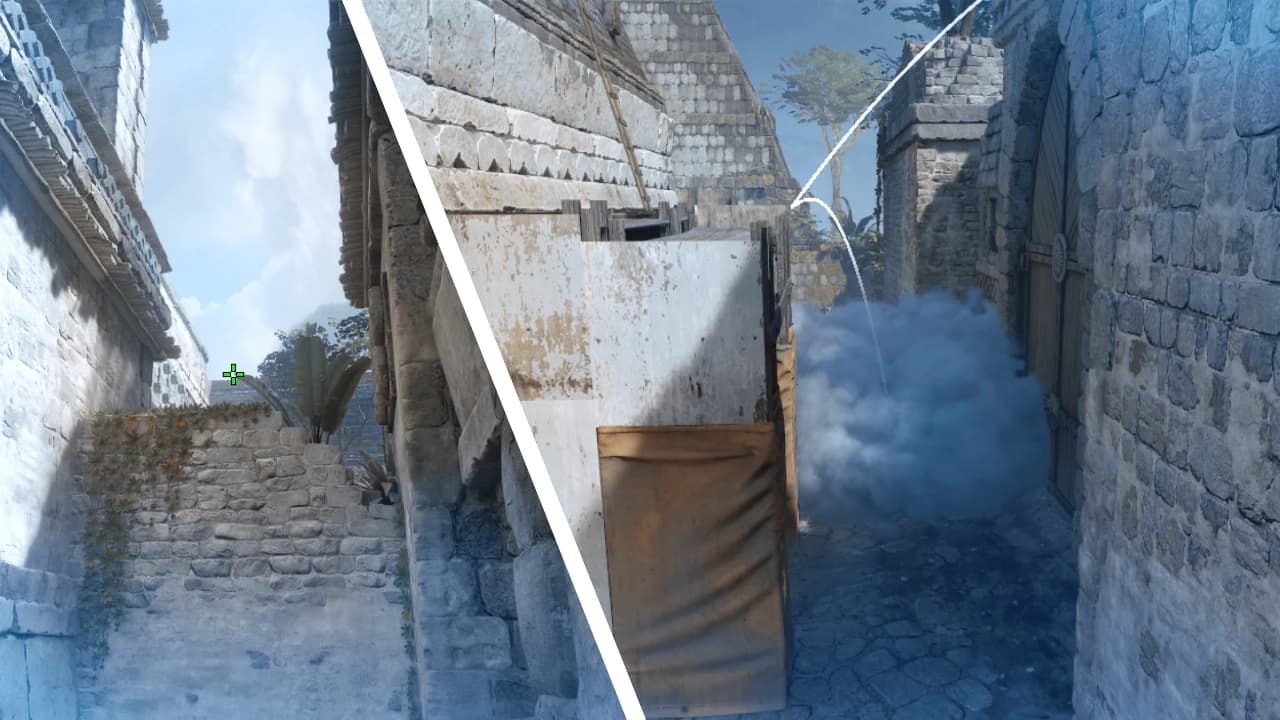 Lane Smoke from Outside Spawn