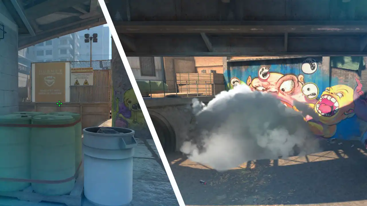 Monster Smoke from Barrels