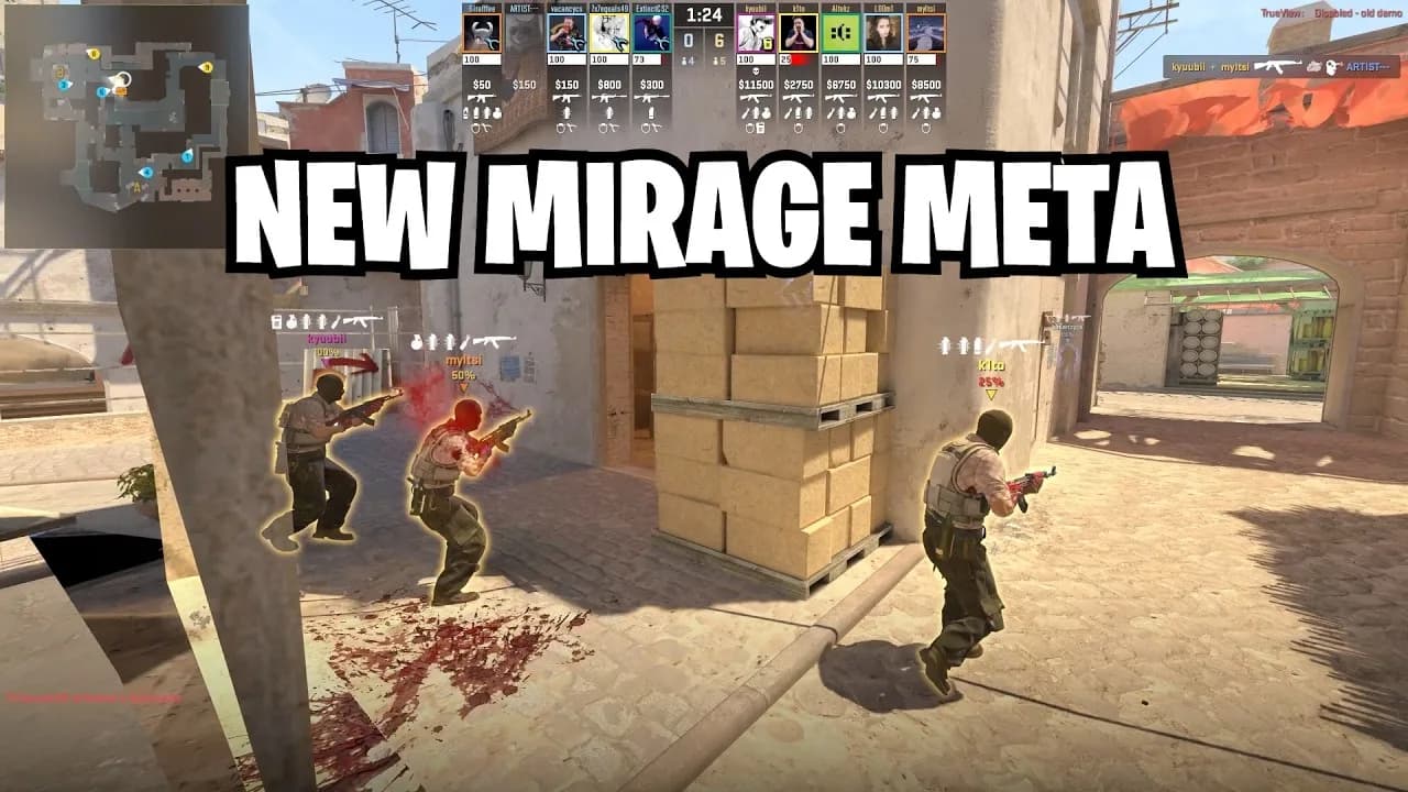 T Fake A to B Explode - Multiple Teams