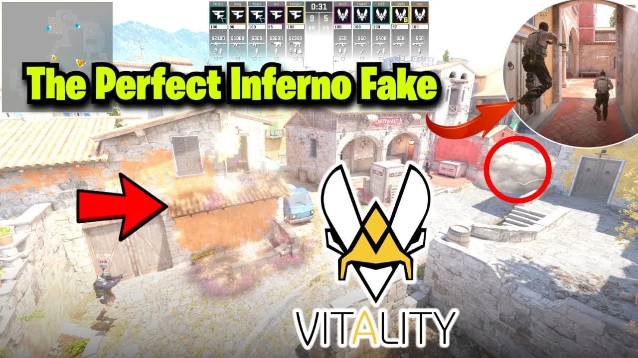 T Fake A into B Split - Vitality