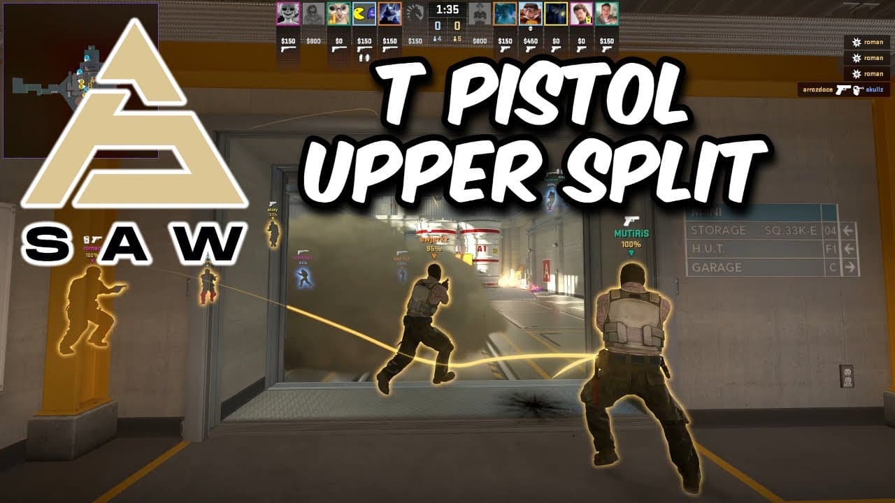 Pistol Split - SAW
