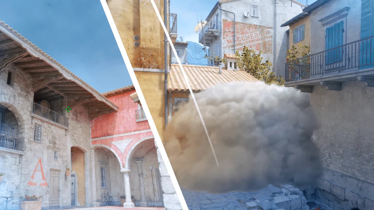Instant T Stairs Smoke from CT Spawn