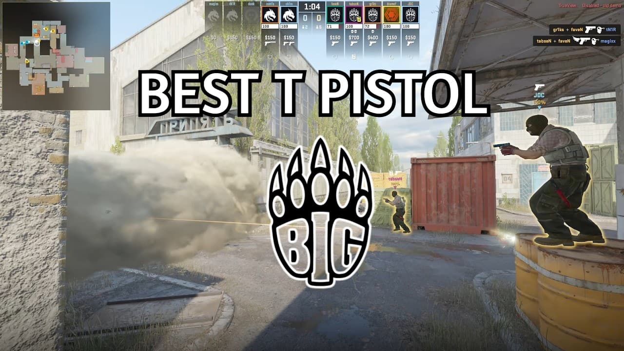 BIG Cache A Split Pistol Execute