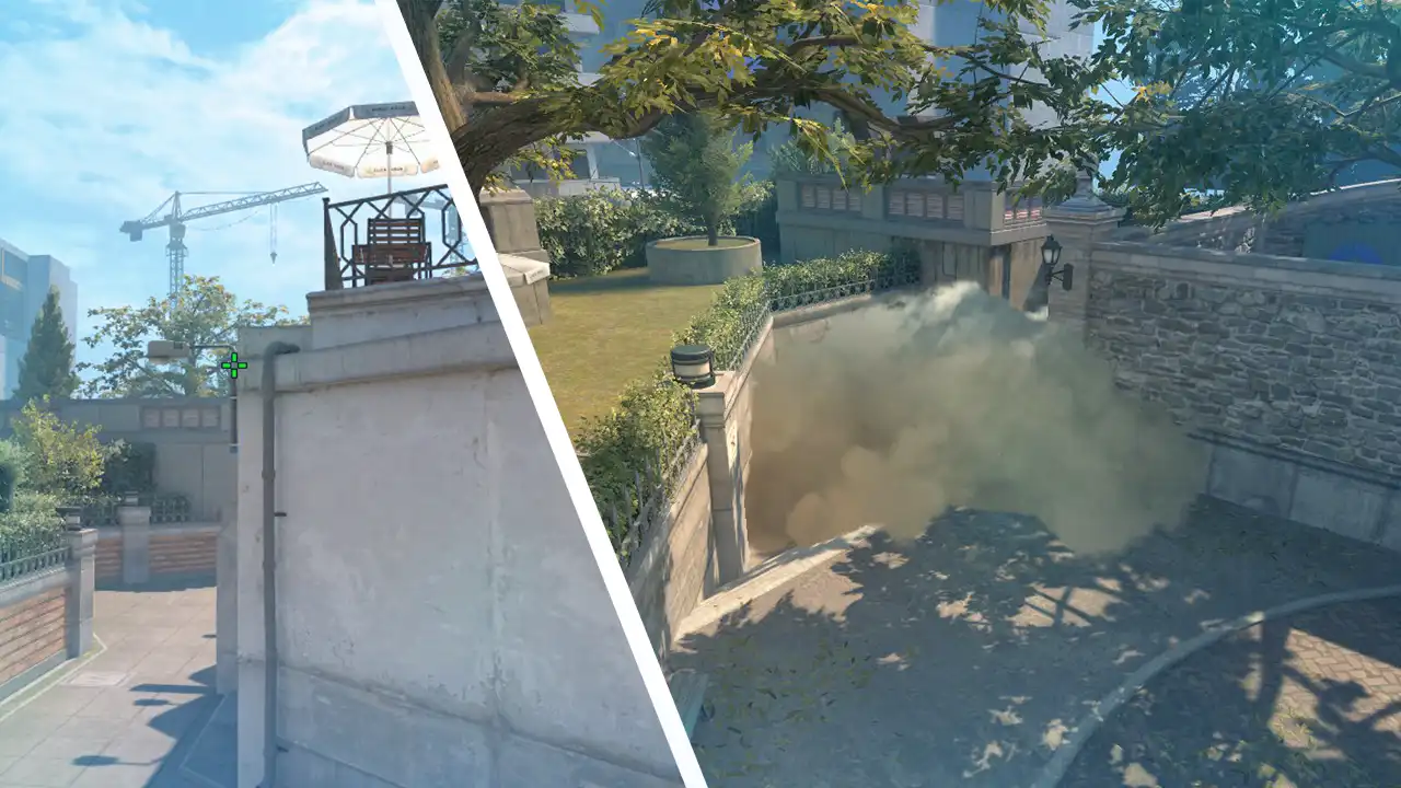 Stairs Smoke from CT-Spawn
