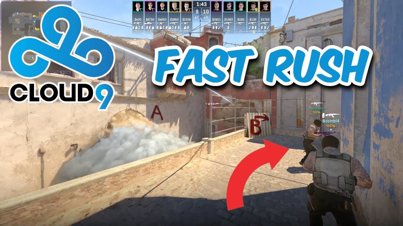 Fast B Split - Cloud9
