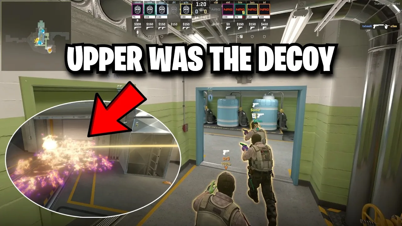 T Fake Upper, Hit Lower - Nuke