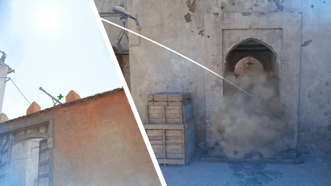 B Tunnels Retake Smoke
