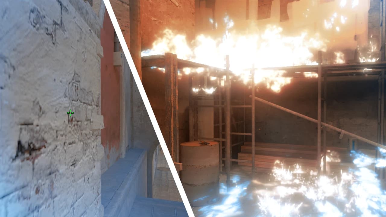 Ladder Molotov from Under Window