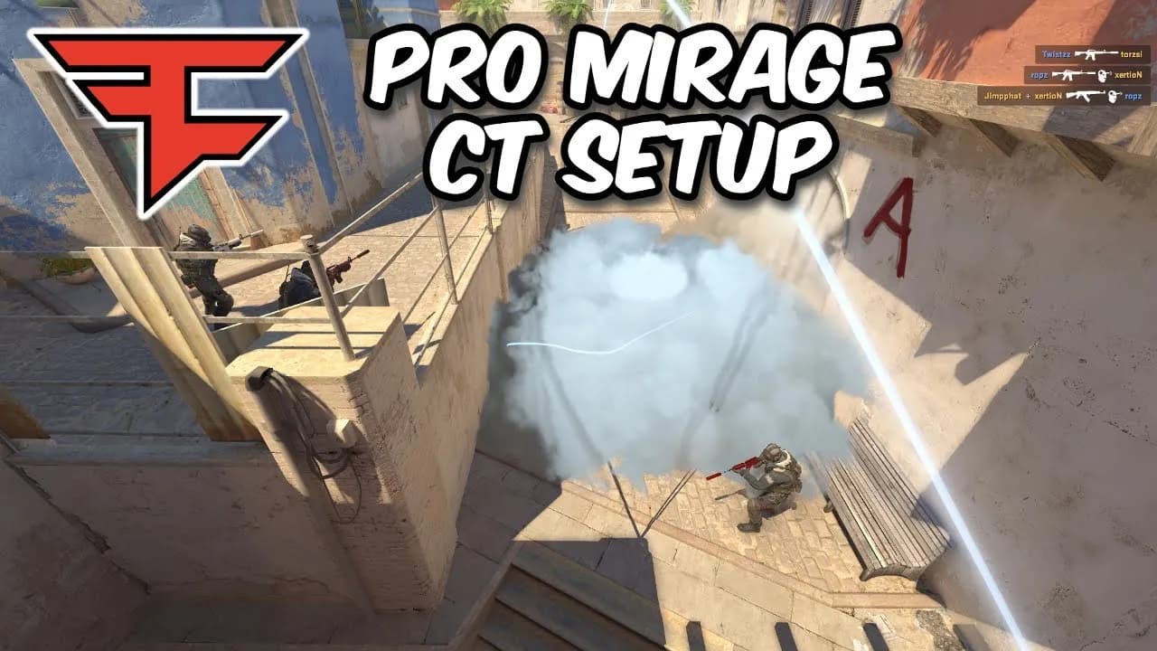 CT Middle Setup - FaZe