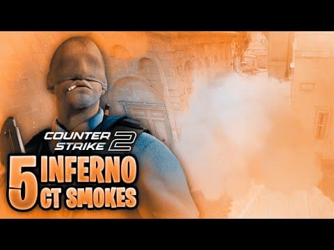 Fast CT Smoke from T-Spawn - Inferno Smoke
