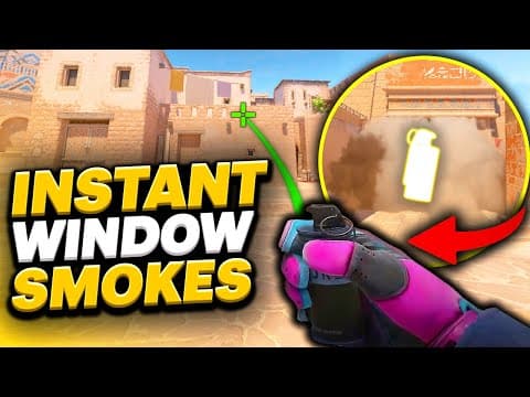 Window Smoke from T-Spawn - Anubis Smoke