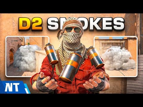 B Door Smoke - Dust2 Smoke